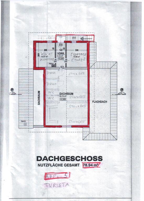 Tolnaricum Apartments Kostendorf Buitenkant foto